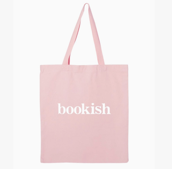 Bookish Pink Tote
