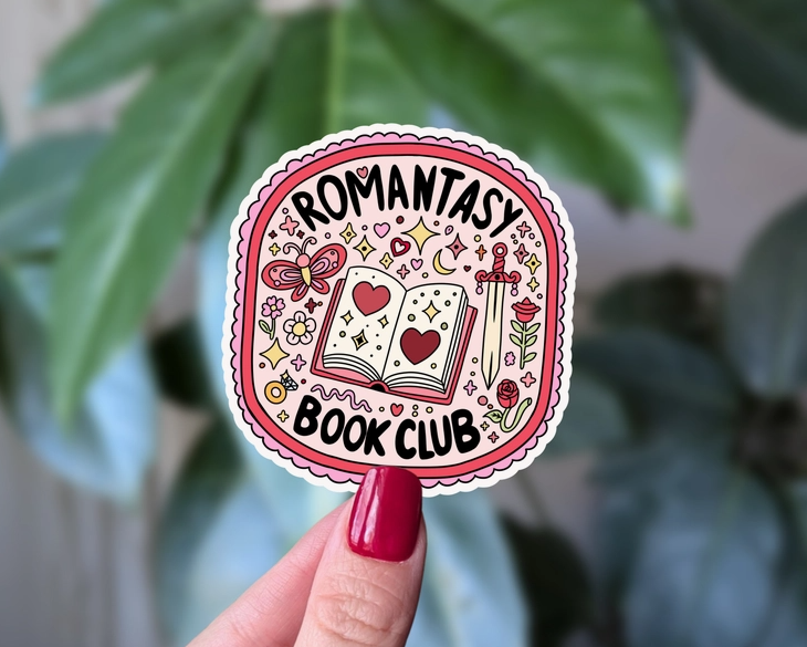 Romantasy Book Club Sticker