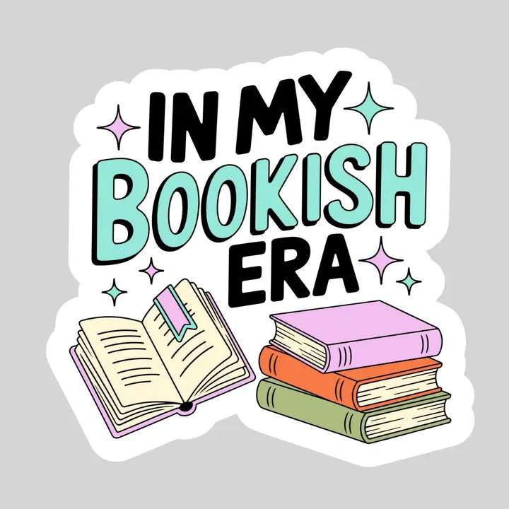 In My Bookish Era Book Reader Sticker